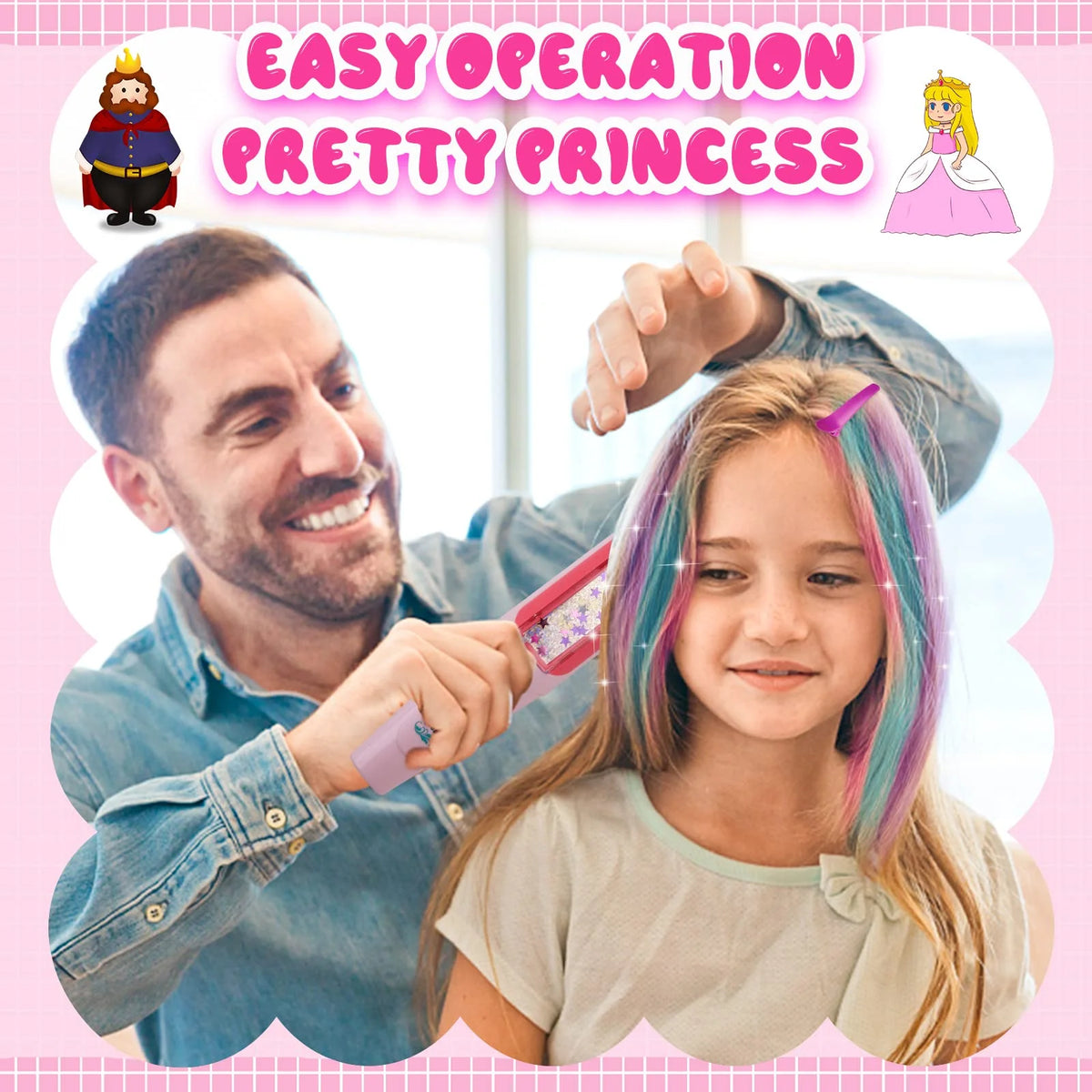 Hair Chalk Set for Kids DIY Hair Color Dye Chalk Z9773