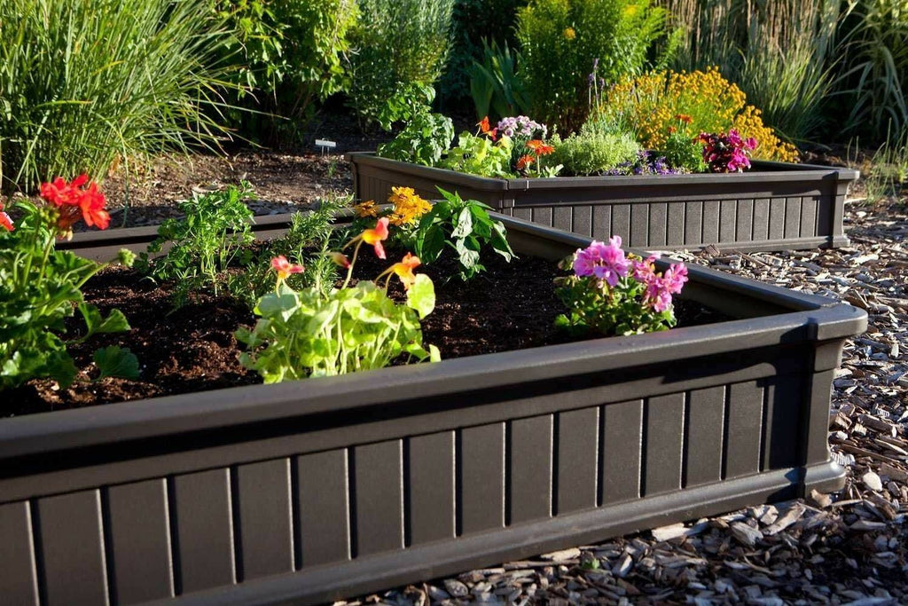 Gray Raised Garden Bed O97503