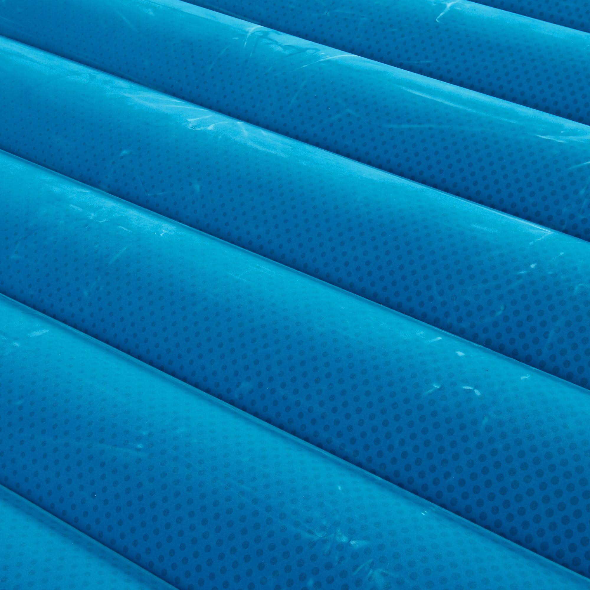 Self-Inflating 2-Person Camping Mattress in Teal Blue X238686