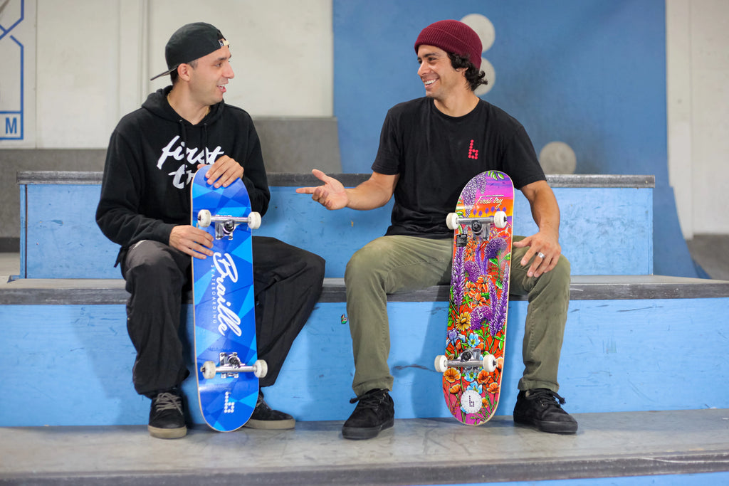 Multicolor 31 In. x 7.75 In. Complete Skateboard with 7-Ply Maple Deck and Abec-7 Bearings F489523