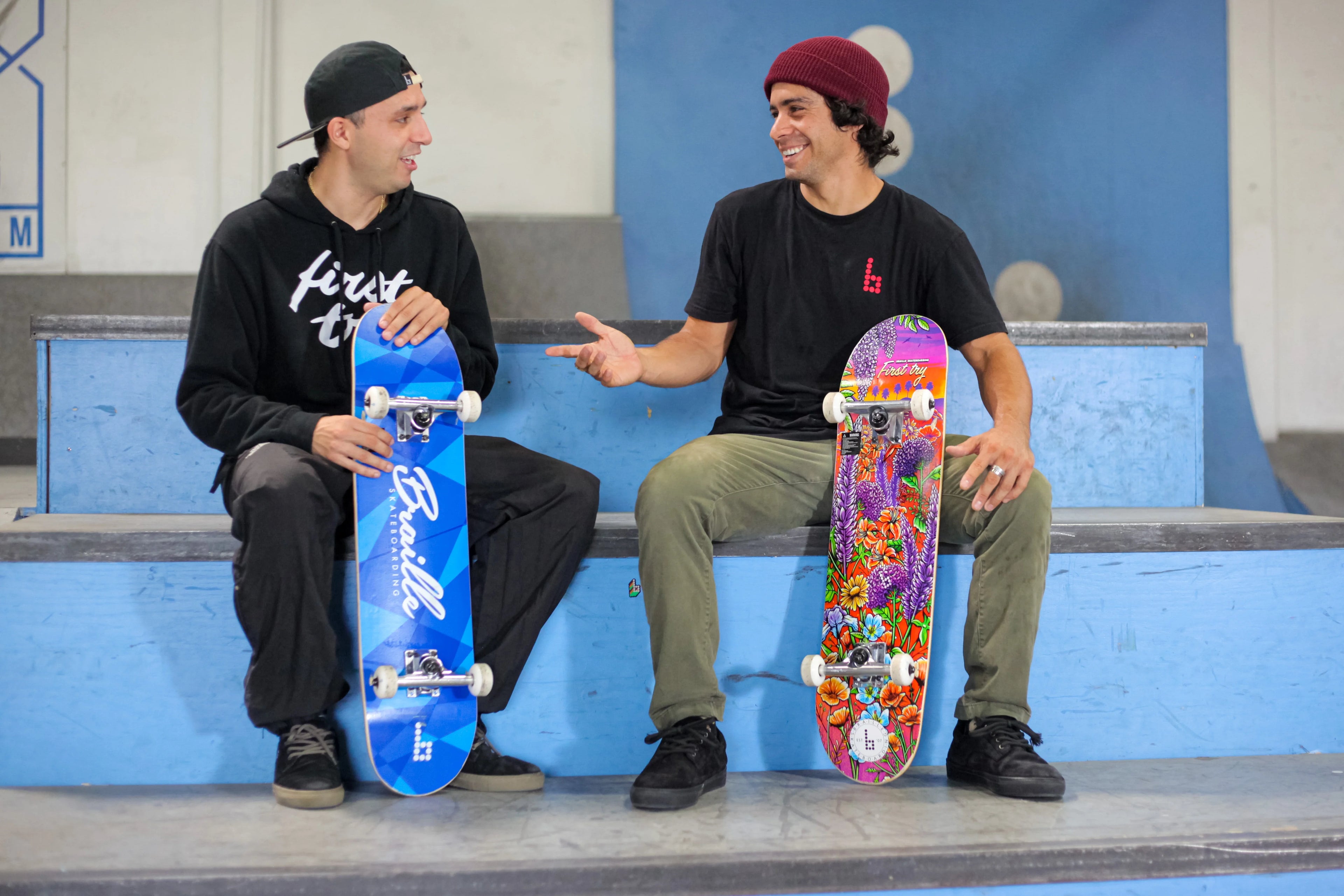 Multicolor 31 In. x 7.75 In. Complete Skateboard with 7-Ply Maple Deck and Abec-7 Bearings F489523