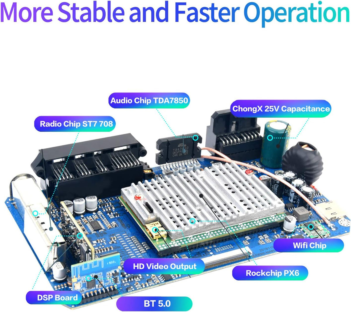 Android Car Stereo with Carplay Touch Screen H96675
