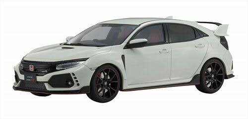 White 1/18 Honda Civic Type R Finished Item A6226