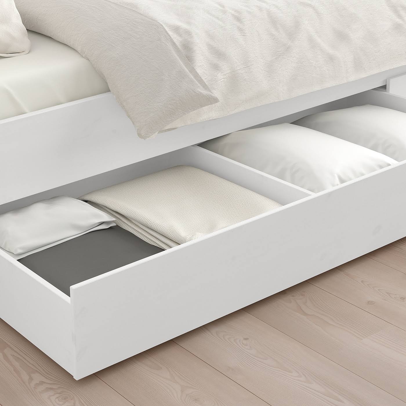 Twin Bed Frame with 2 Storage Boxes I8599