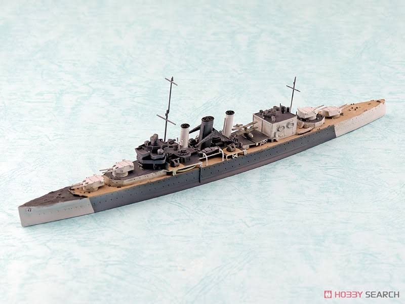 1/700 Scale Royal Navy Heavy Cruiser HMS Cornwall Kit N3605