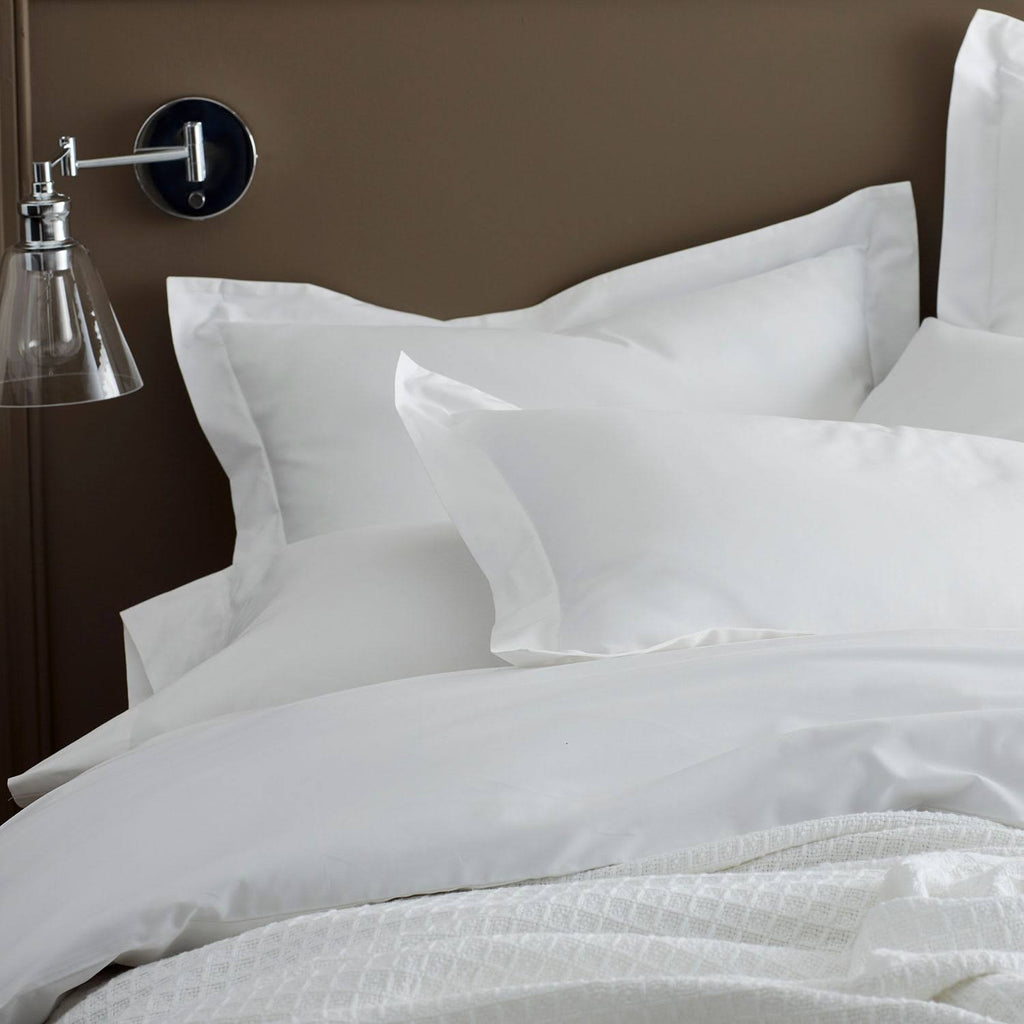 Organic Pearl Gray 300-Thread Count Cotton Percale King Sham H62512