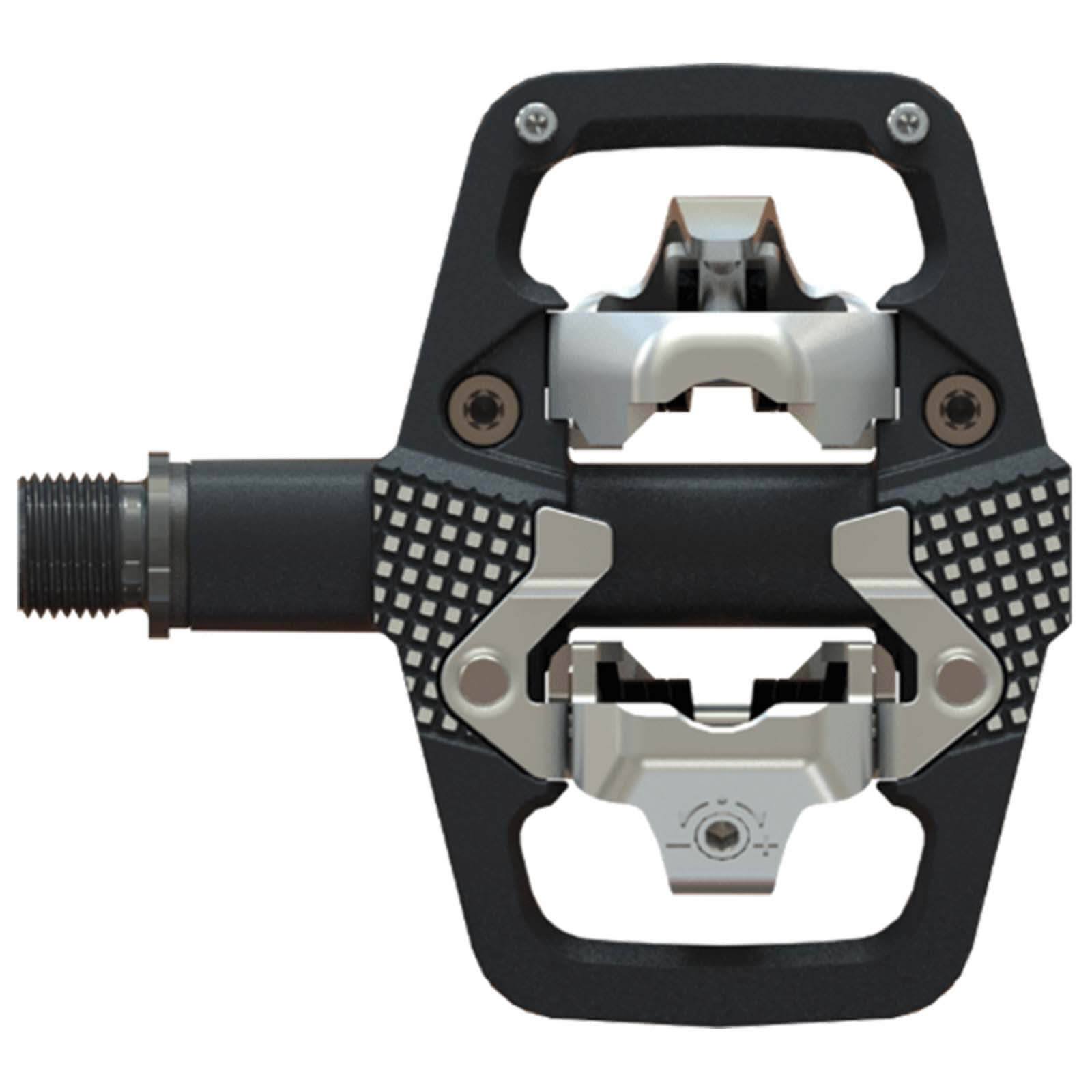 Black MTB Clipless Pedals Aluminum Body Cr-Mo Axle X933