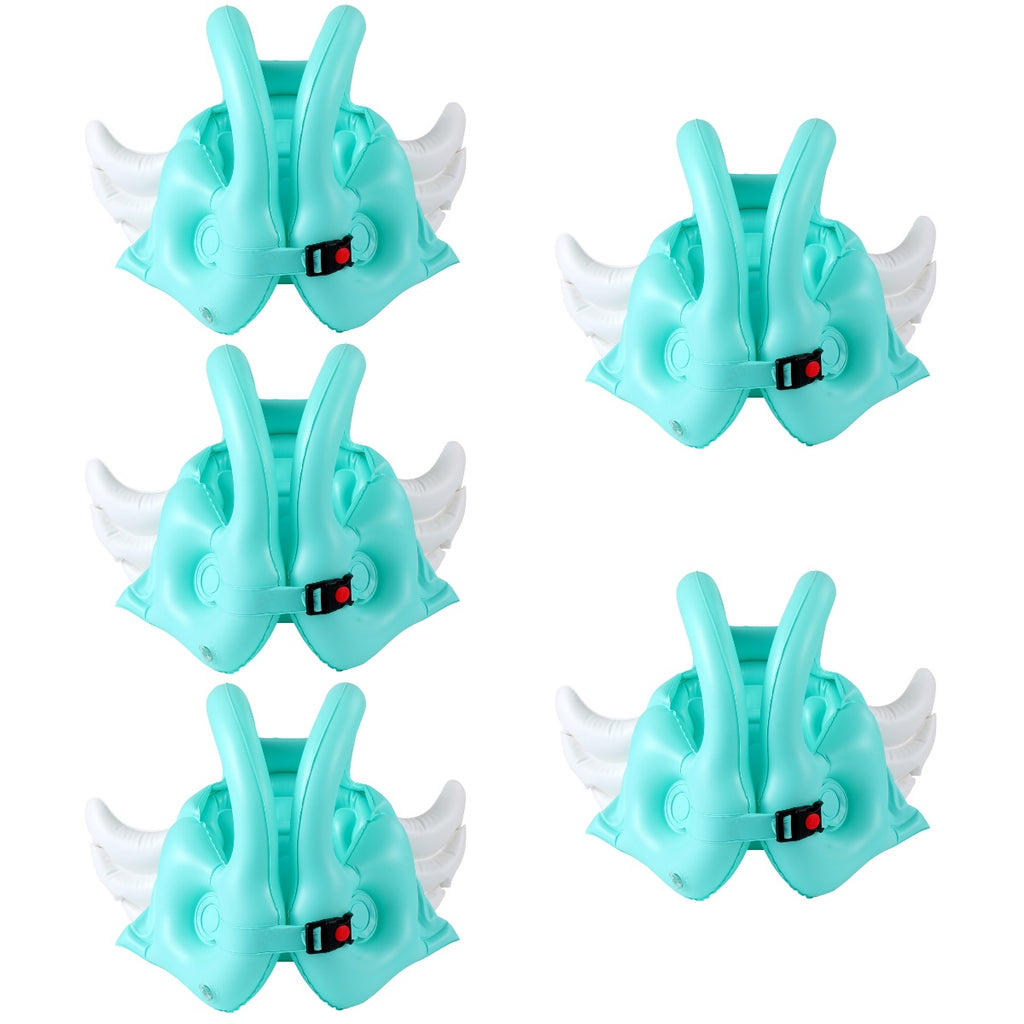 5pcs Inflatable Swim Vest Kids Angel Wing Swim Float V418526