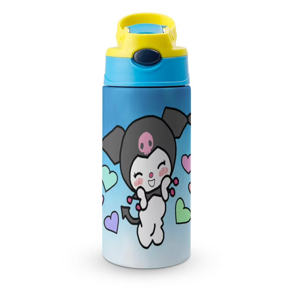 Stainless Steel Vacuum Insulated Water Bottle With Straw P698578