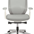 Black Ergonomic Mid-Back Office Task Chair with Black Mesh C64298