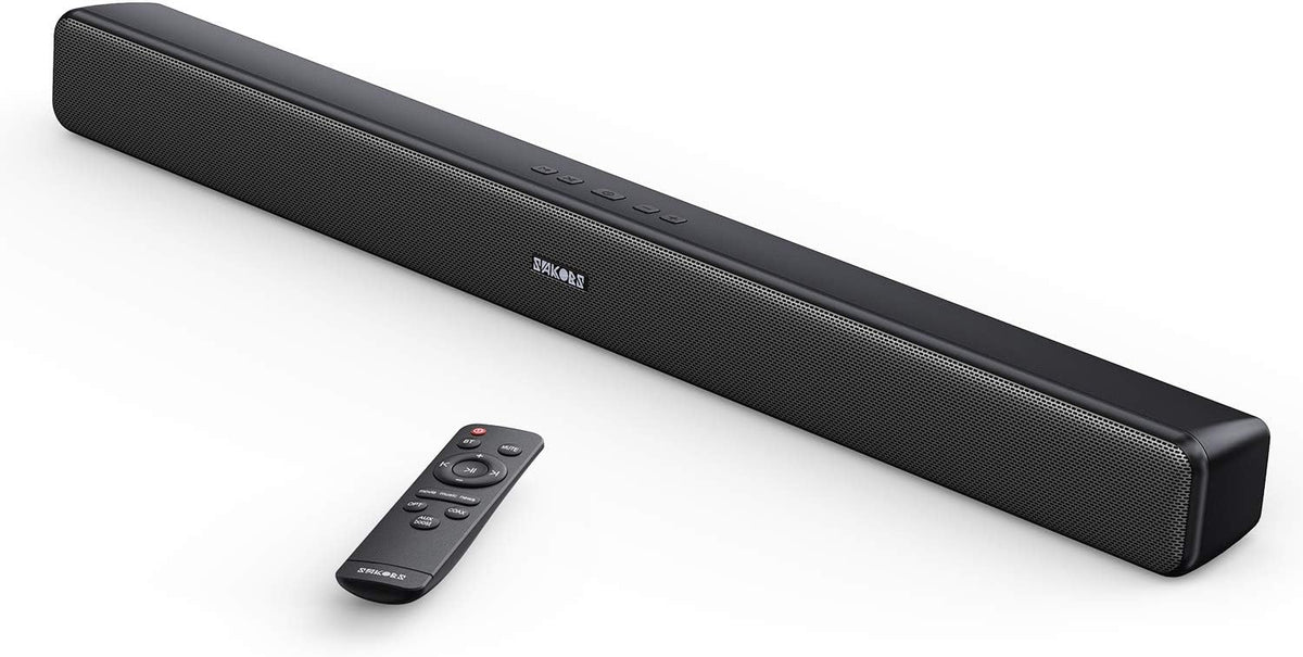 29 Inch Soundbar with Bluetooth Optical Aux Remote Control K873