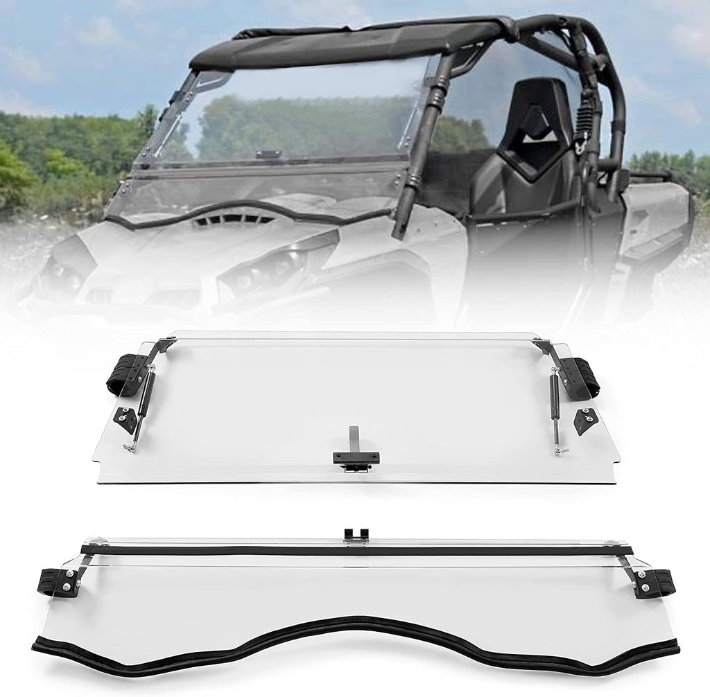 3-in-1 Full Clear Windscreen with Stretch Bracket M7719
