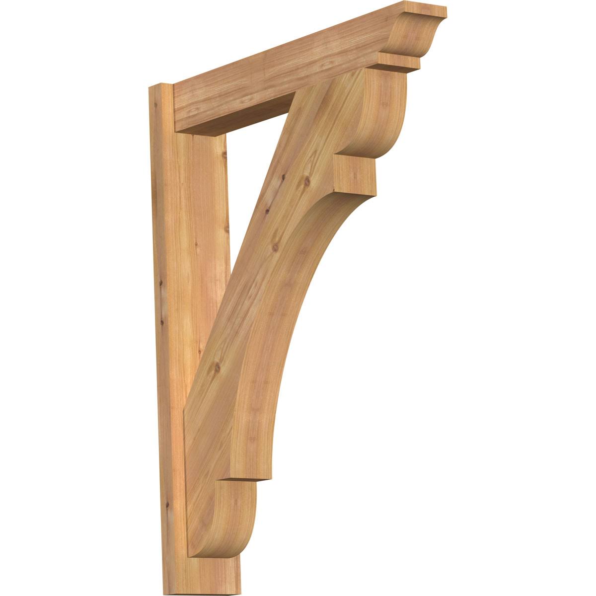 5 1/2x22W x 28x22D x 36x22H Olympic Smooth Western Red Cedar Outlooker G3821