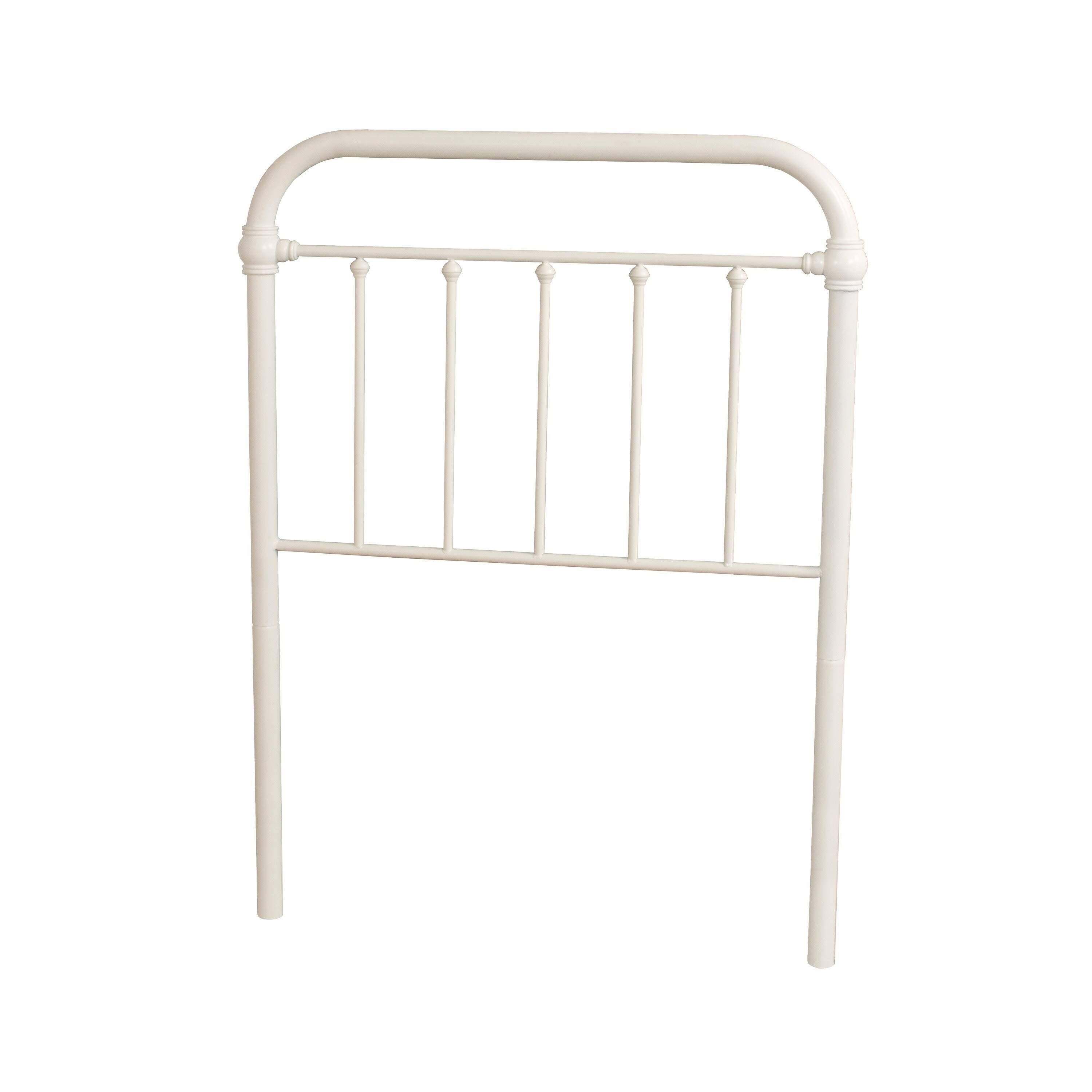 White Metal King Headboard V183284