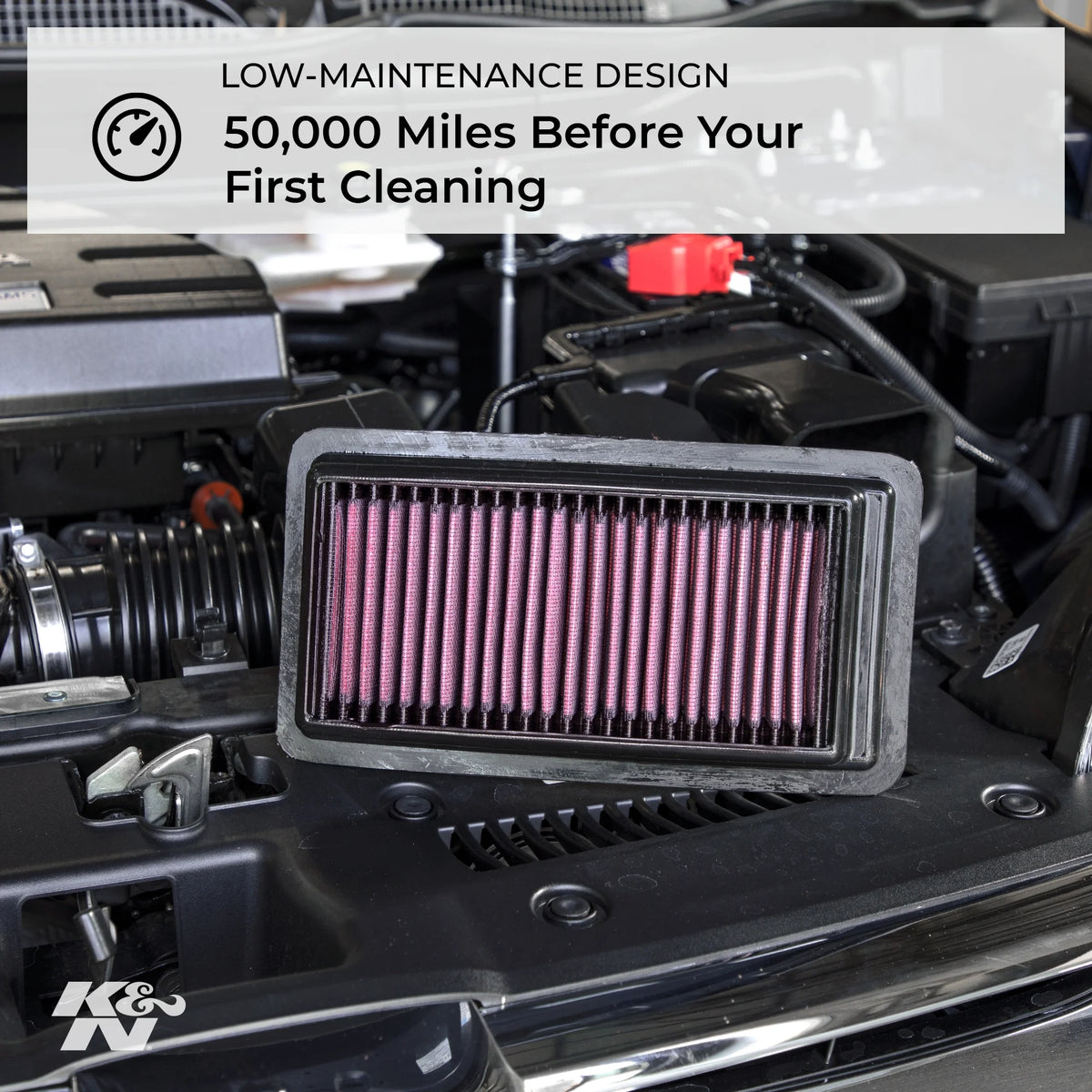 Washable Replacement Engine Air Filter V8264