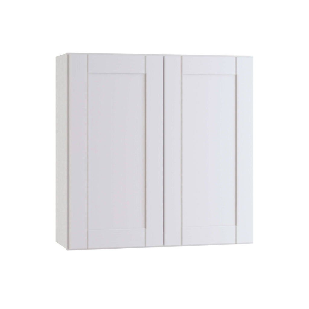 Vesper White Shaker Assembled Plywood Wall Kitchen Cabinet Z63459