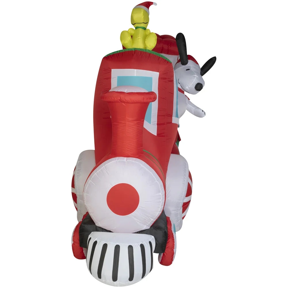 Christmas Airblown Inflatable Train Scene, 7.5 ft Tall, Multi R428