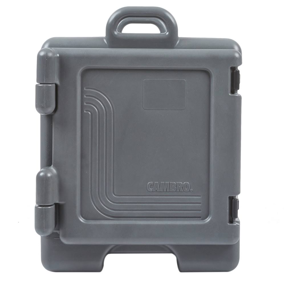 Charcoal Gray Front Loading Insulated Food Pan Carrier S52813