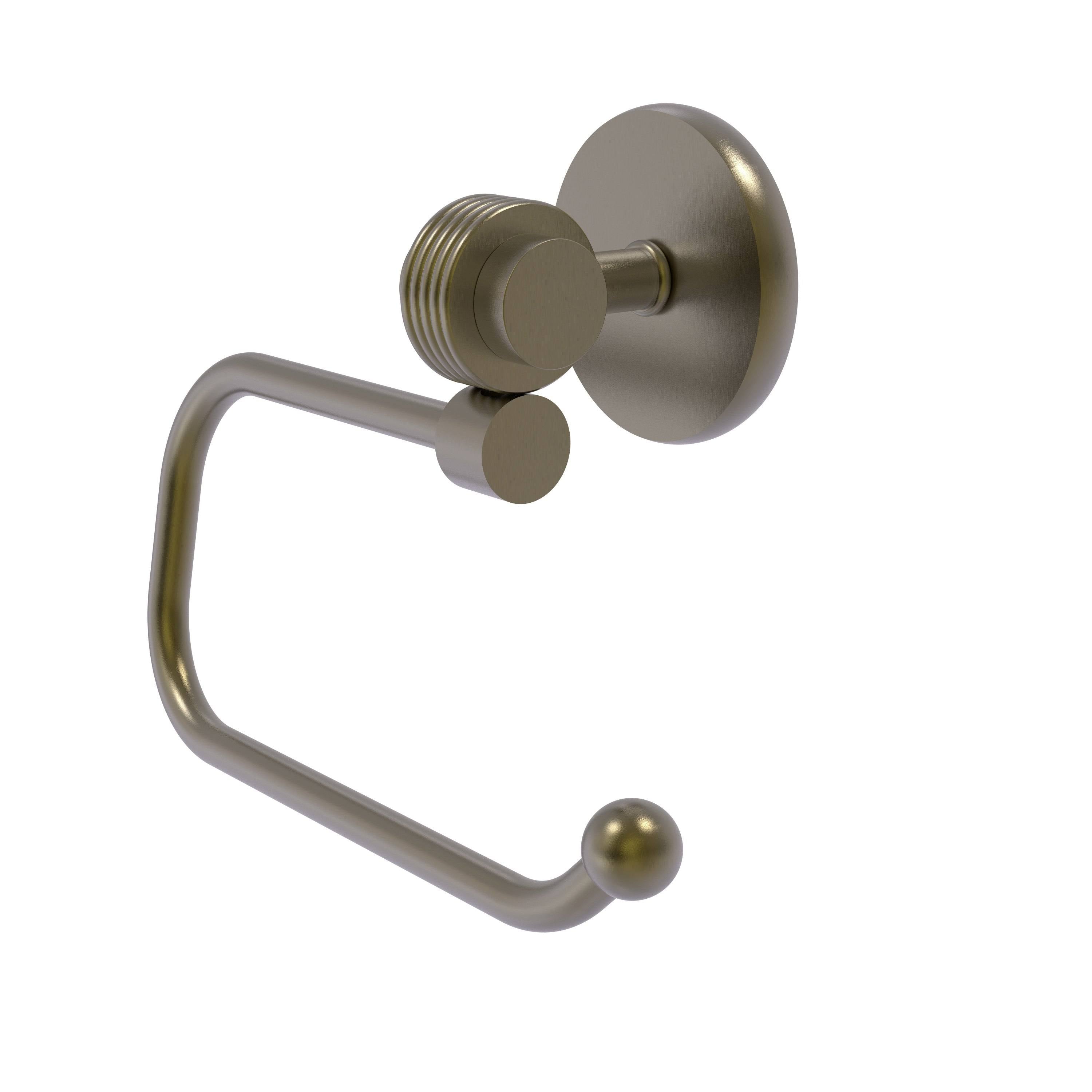 Matte White Toilet Tissue Holder I820659
