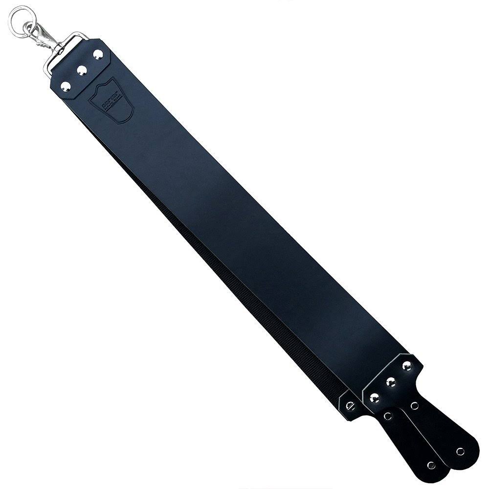 Black Latigo Leather Straight Razor Strop U412