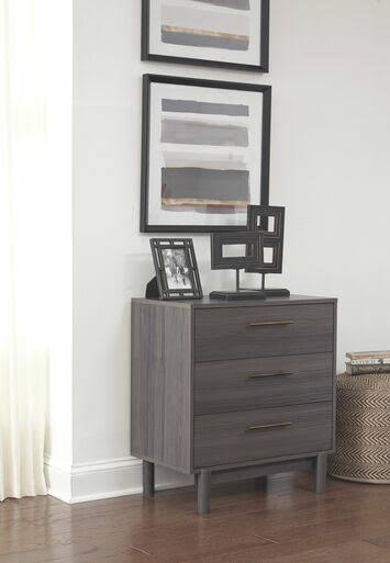 Dark Gray Drawer Chest C677