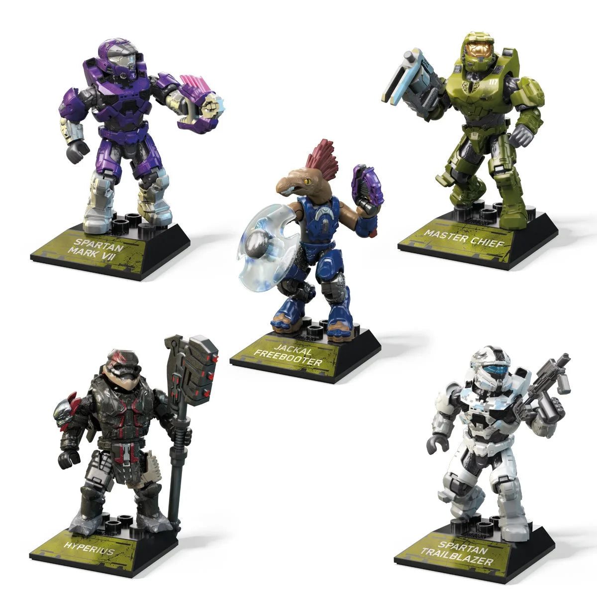 Halo Series 14 Heroes Mini Figure Set Of 5 C486