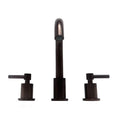 Oil Rubbed Bronze Widespread Bathroom Faucet with Drain K595611