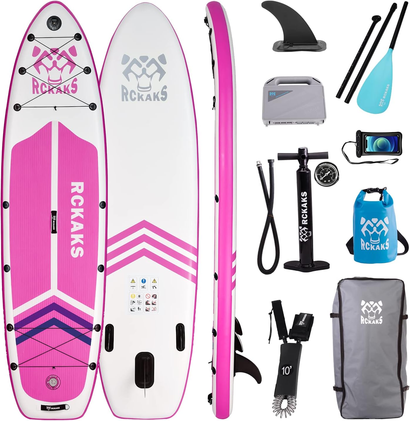 Inflatable Stand up Paddle Board with Camera Base C904668