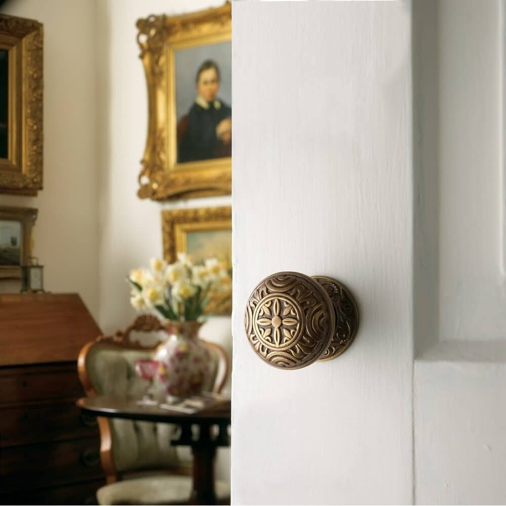 Pair of Knobs Venetian Bronze R826856