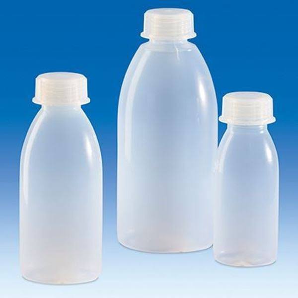 Round Wide Mouth PFA 500 ml Bottle with PFA Screwcap R972