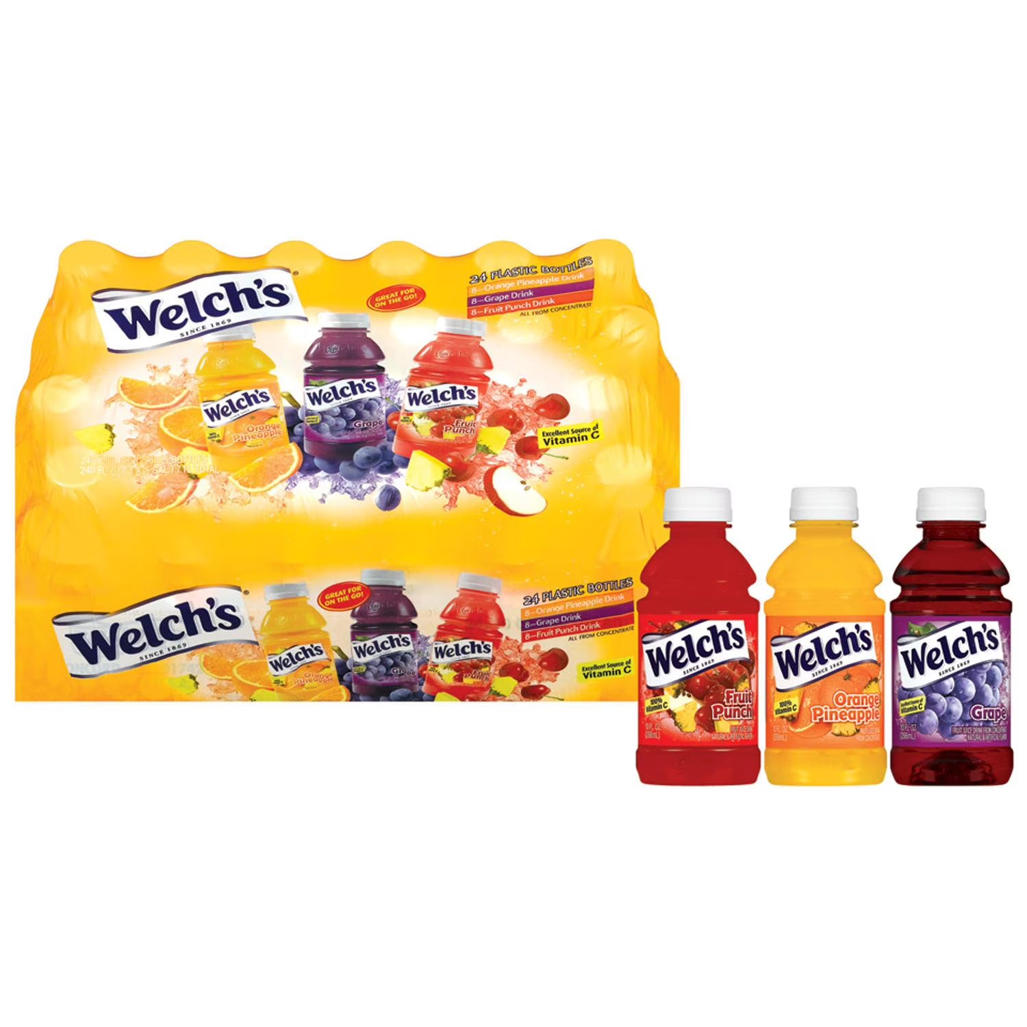 10 oz. 24 pk. Juice Drink Variety Pack B18591
