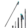 Telescopic Trekking Poles Collapsible Walking Stick Aluminum Alloy Z6519