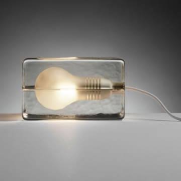 White Block Lamp T743