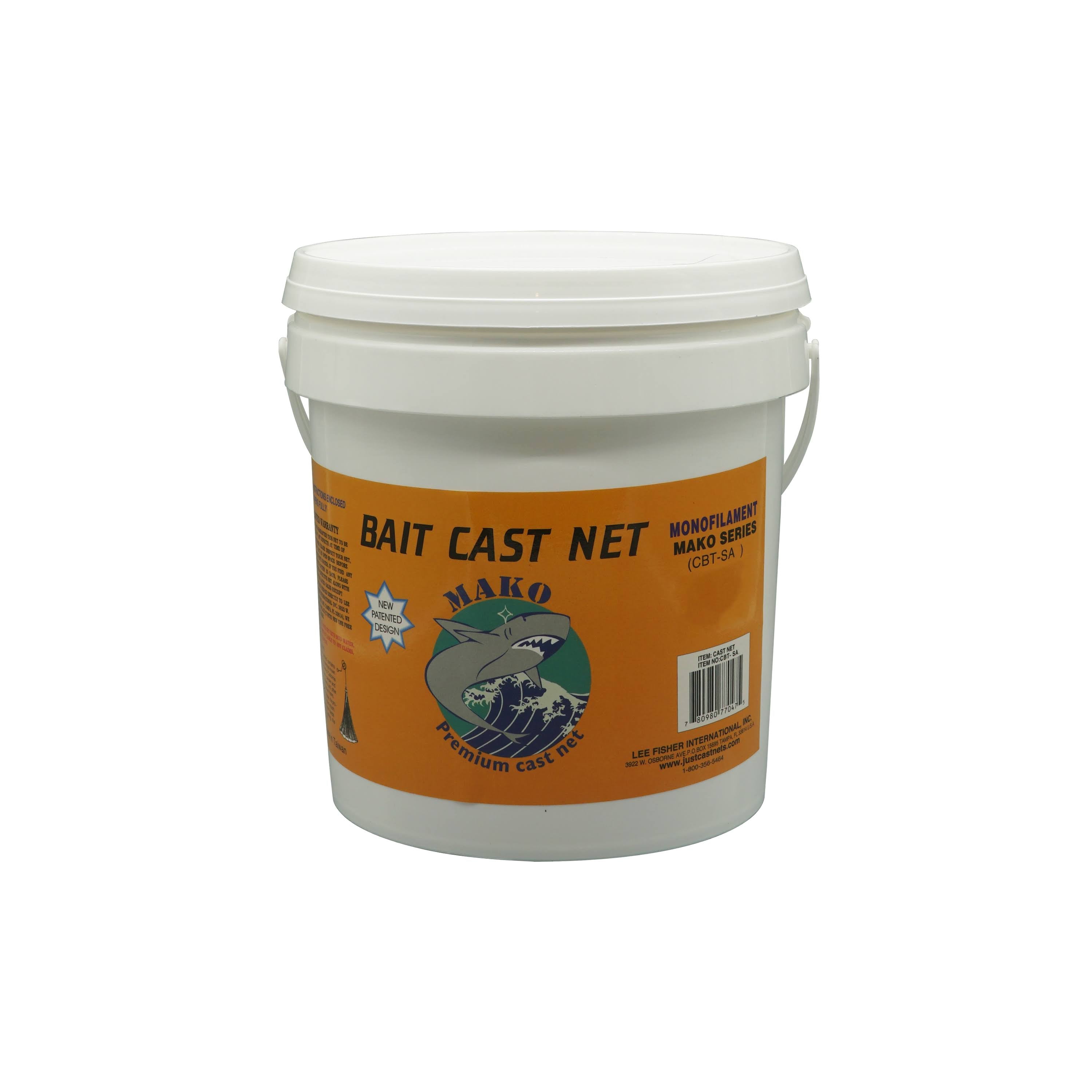 Cast Net with Ballyhoo Mesh 5 ft H991