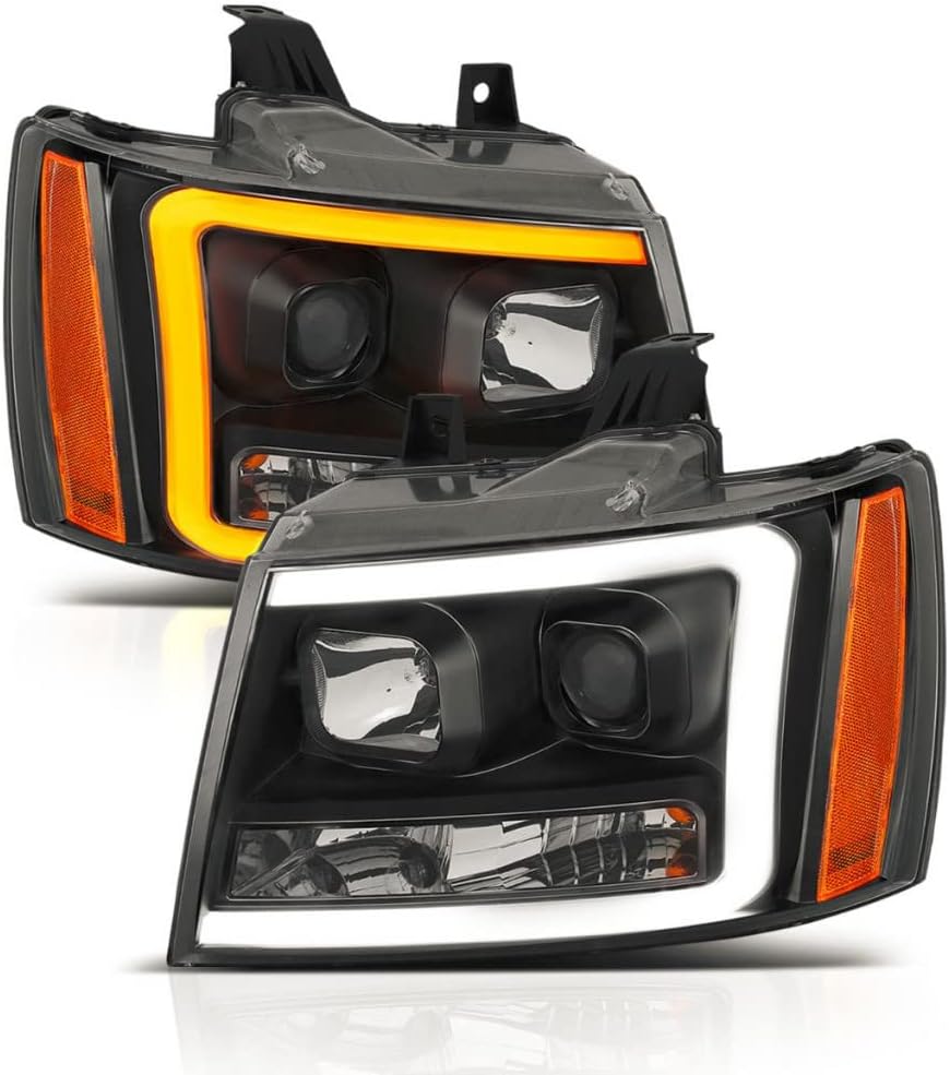 Black Projector Headlights Q8886