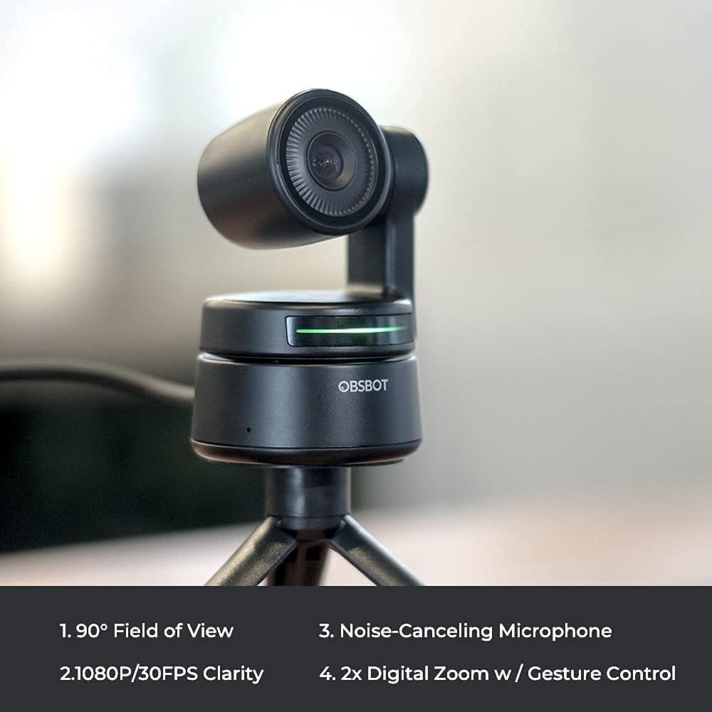 PTZ Webcam with Dual Omni-Directional Mics G696