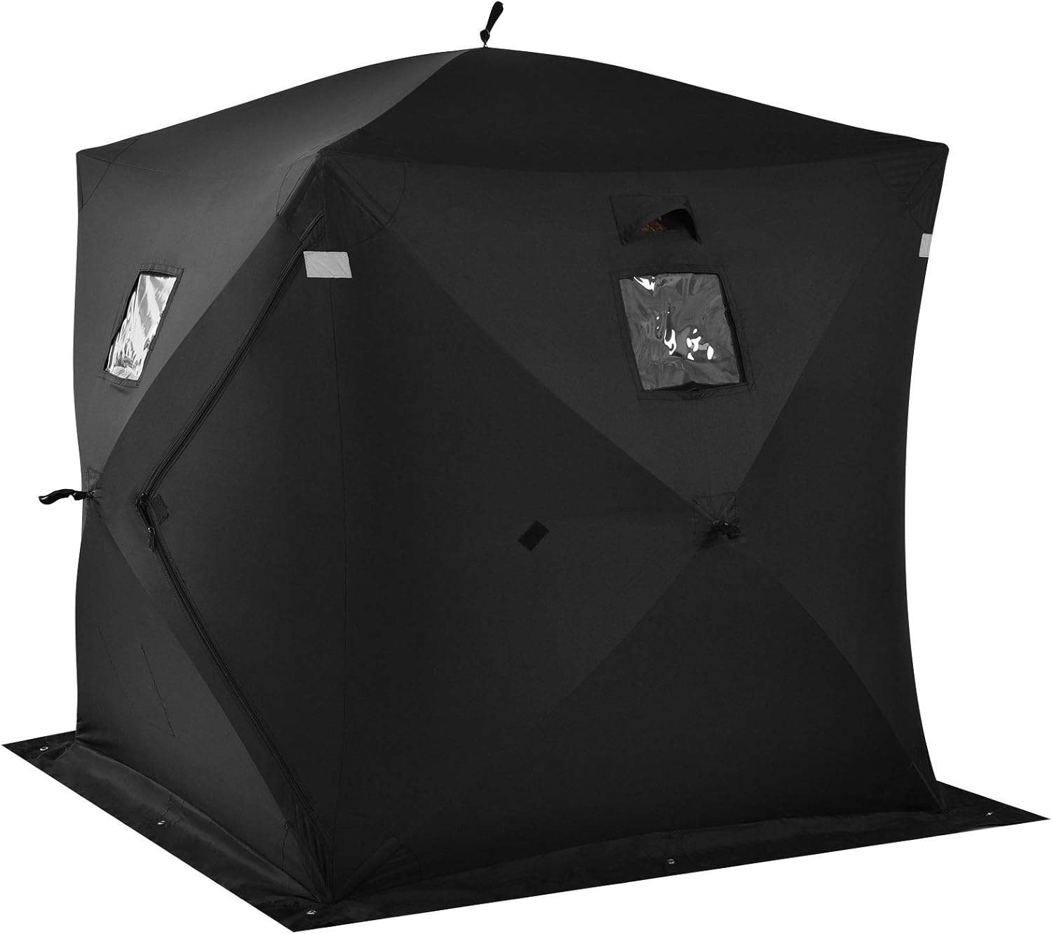 Pop-up Waterproof 2-Person Ice Fishing Tent with Carry Bag F4607