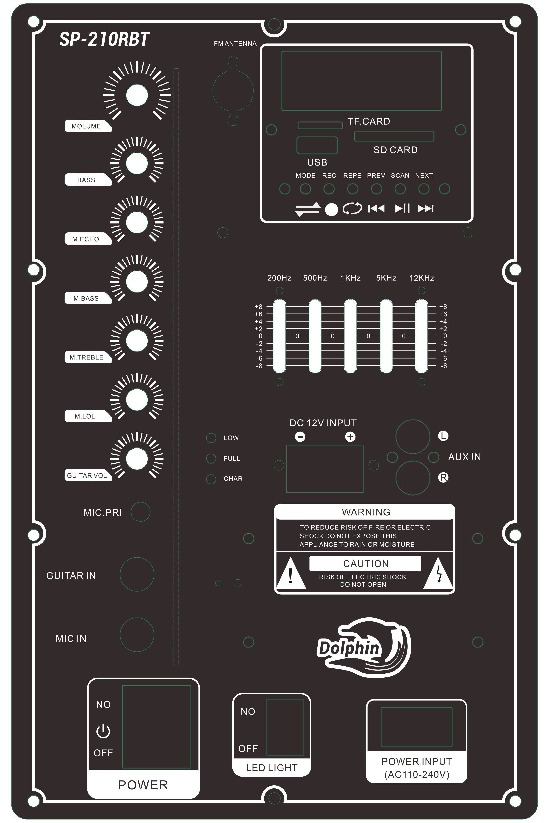Rechargeable Karaoke Party Speaker System G9420