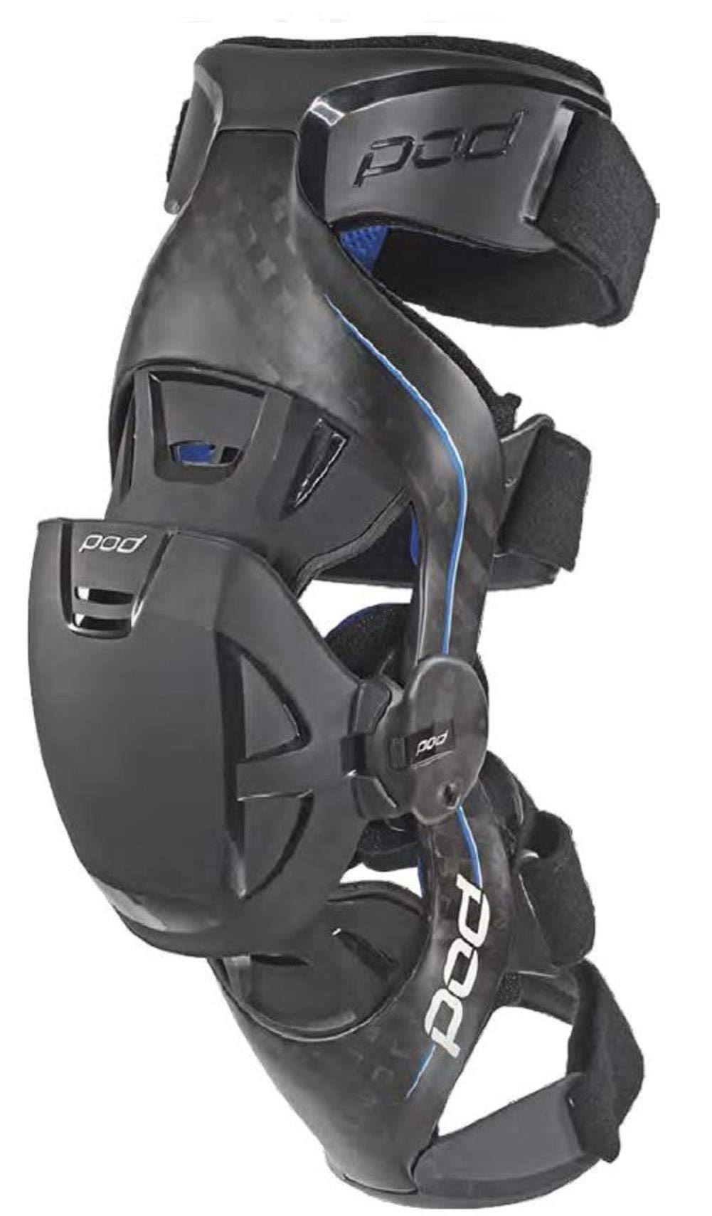 Carbon Blue Knee Brace Right Large G52842