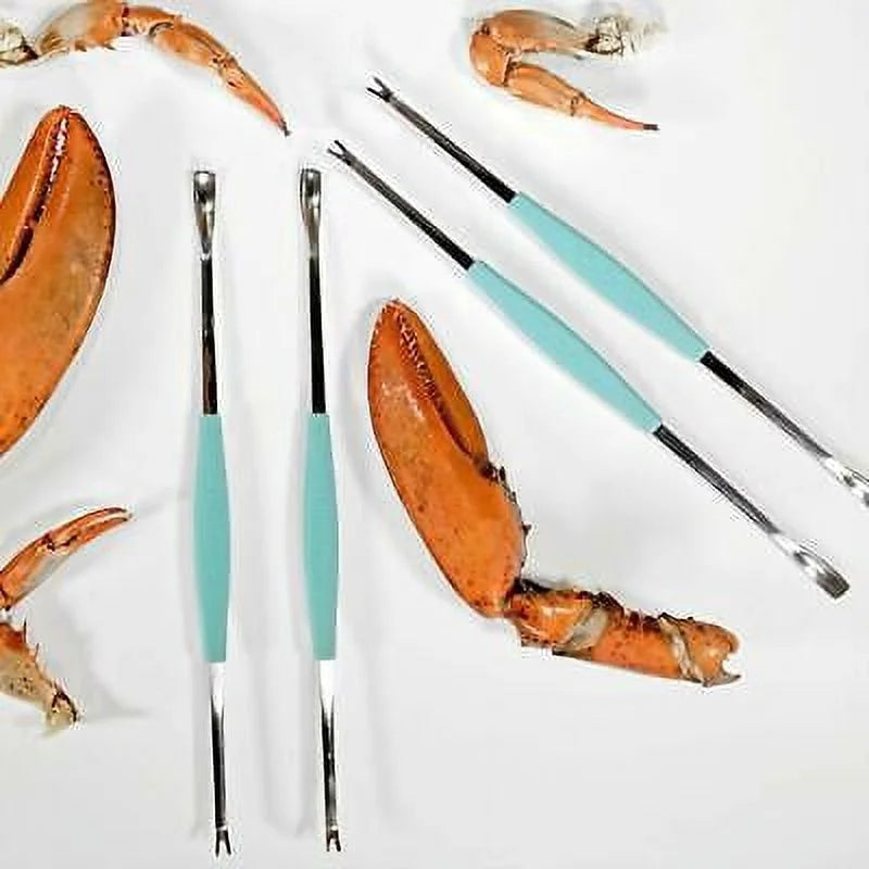Crab & Lobster Tool Set, 2 Crab Crackers & 4 Seafood Forks C749