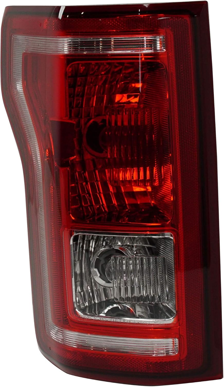 Tail Light Assembly Clear Red Lens Driver Side Z687