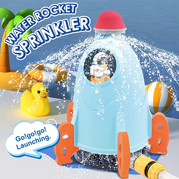 Water Rocket Sprinkler Toy for Kids M7780