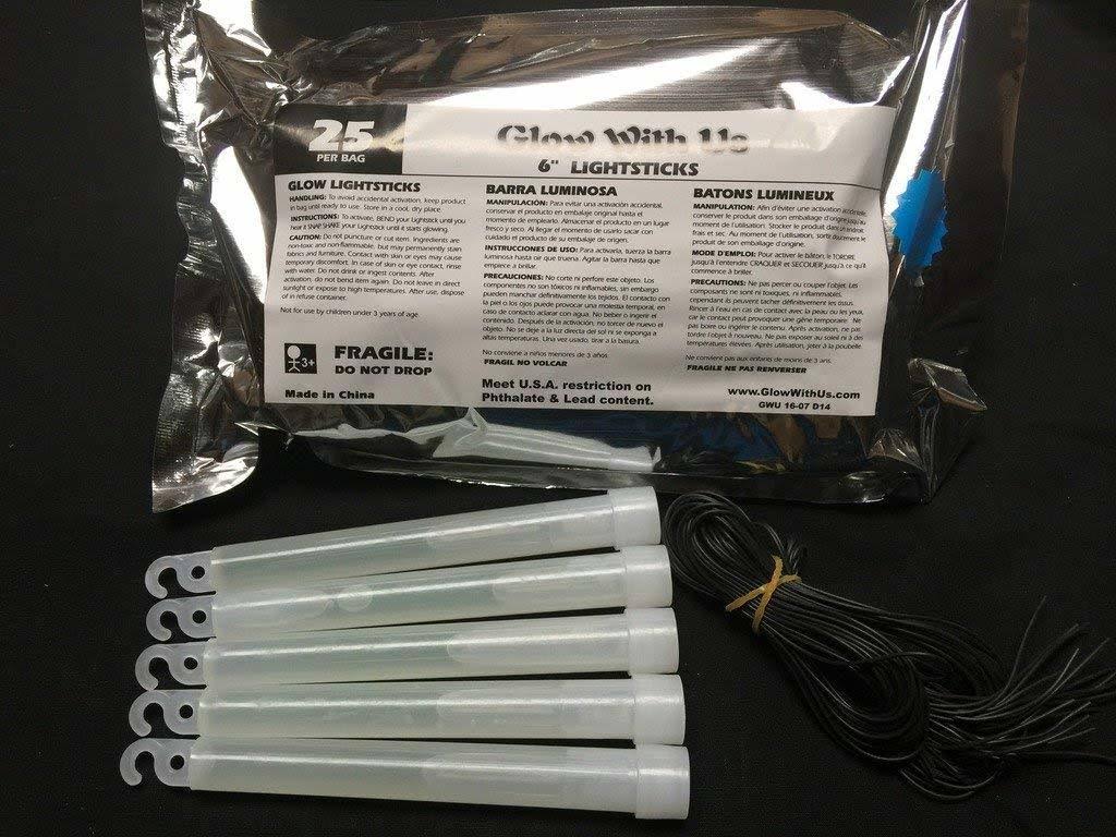 100 Industrial Grade Blue Light Sticks Y682