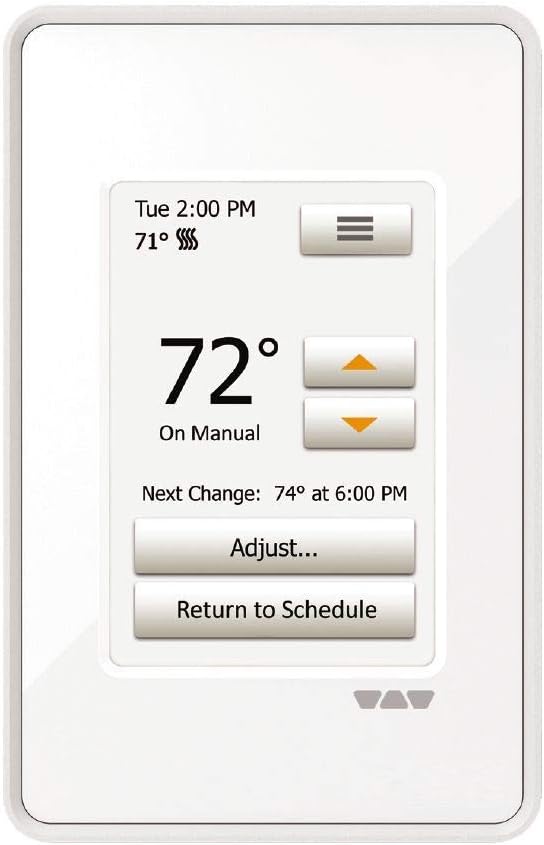 Floor Heating Kit with Touchscreen Programmable Thermostat W7927