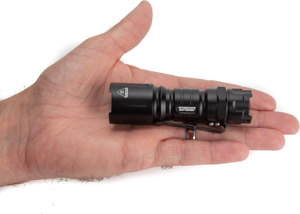 350 Lumen Tactical Clip-On Flashlight with End Cap Switch N11768