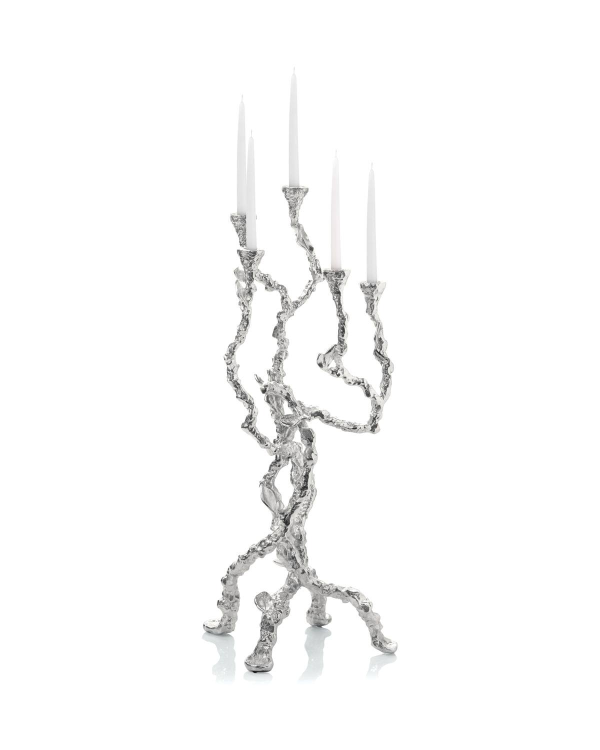 Nickelplate Candelabra V4326
