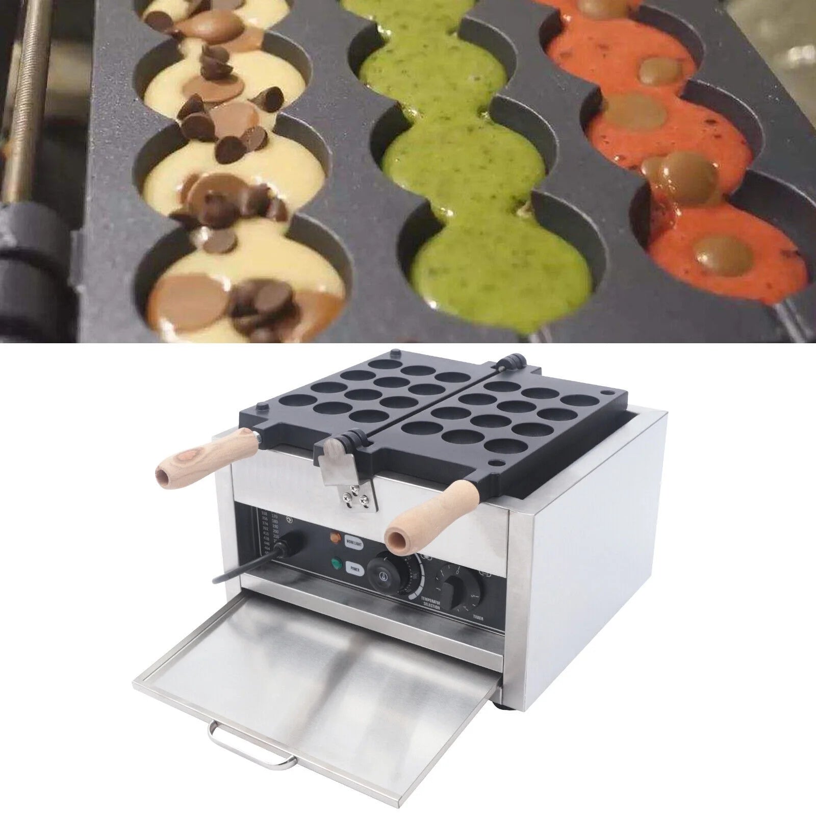Non Stick Electric Waffle Maker W7132