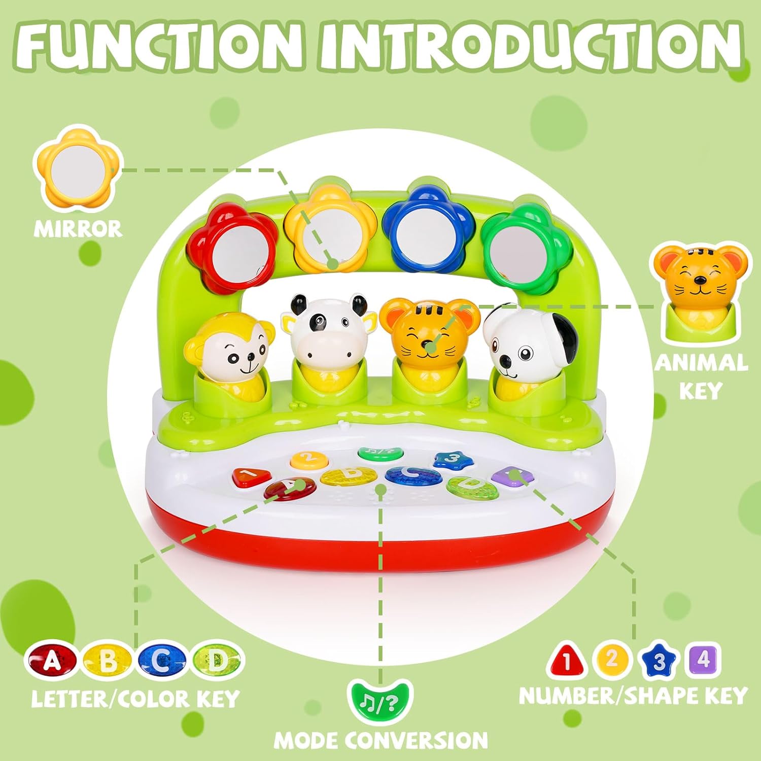 Learning Educational Toys for 1 2 Year Old Boys Girls T4504