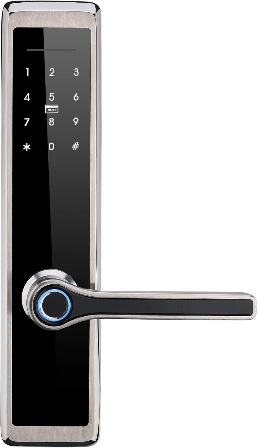 Stainless Steel 304 Digital Fingerprint Door Lock T6066