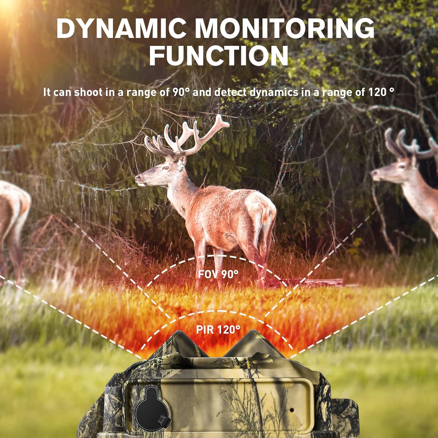 4K 30MP Night Vision Motion Activated Waterproof WiFi Trail Camera Pack of 2 R9381